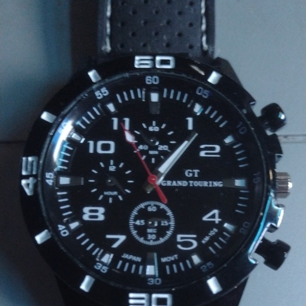 Black Grand Touring Watch
